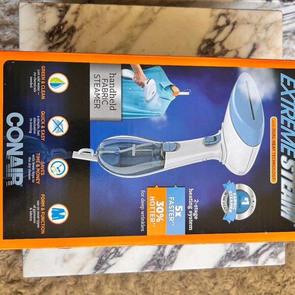 Conair Exteme Steam Handheld Fabric Steamer - NEW IN BOX NEVER USED - Picture 5 of 6